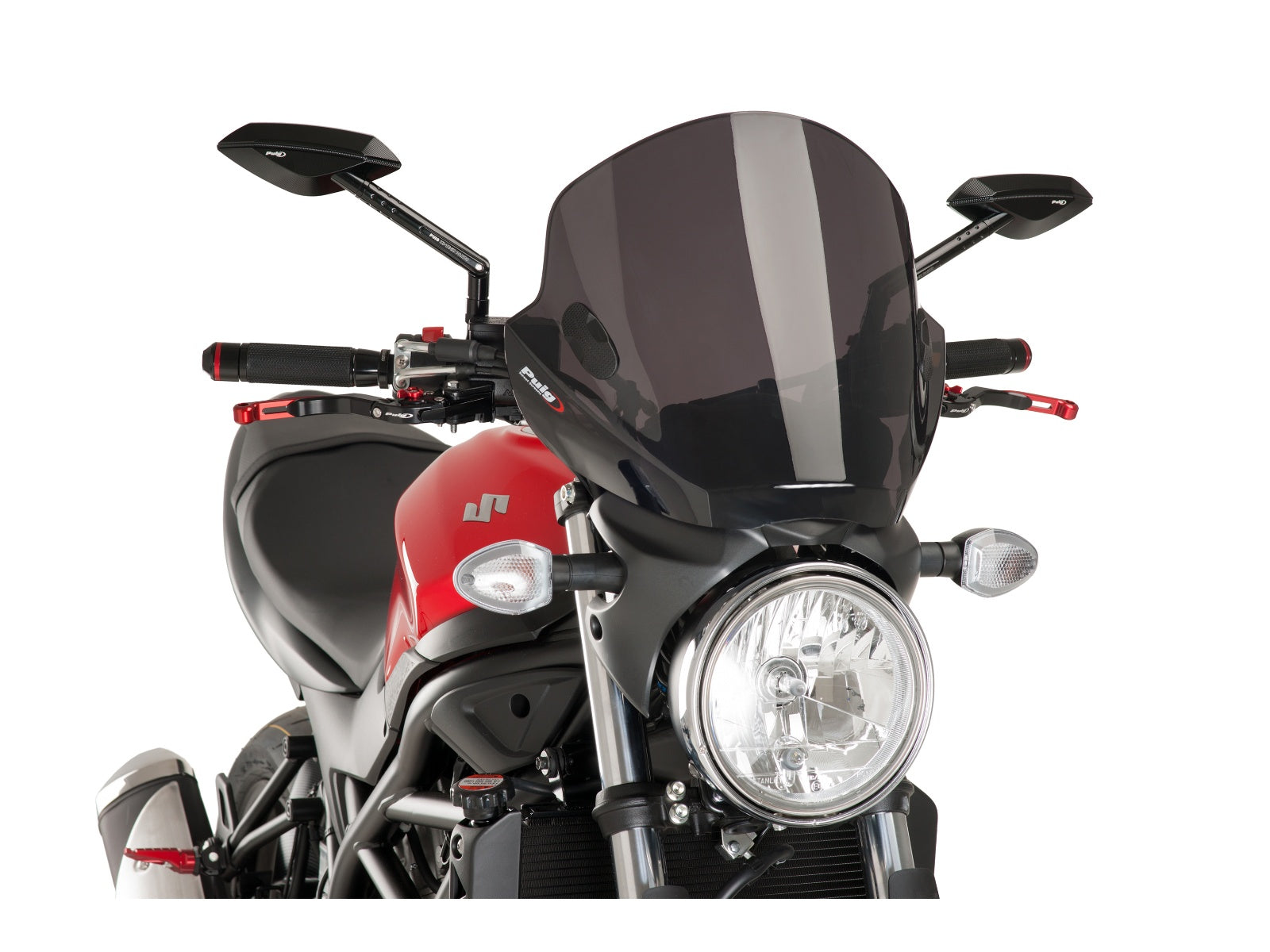 Puig Trend Screen In Light Smoke for Suzuki SV 650 (16-25)