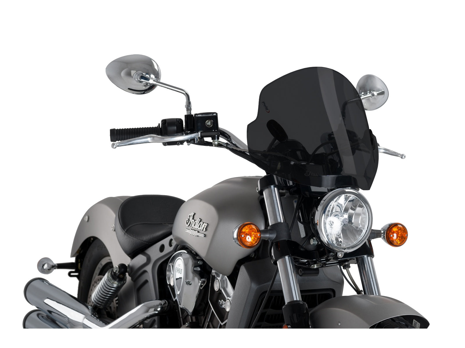 Puig Trend Screen In Light Smoke for Indian Scout (15-25)