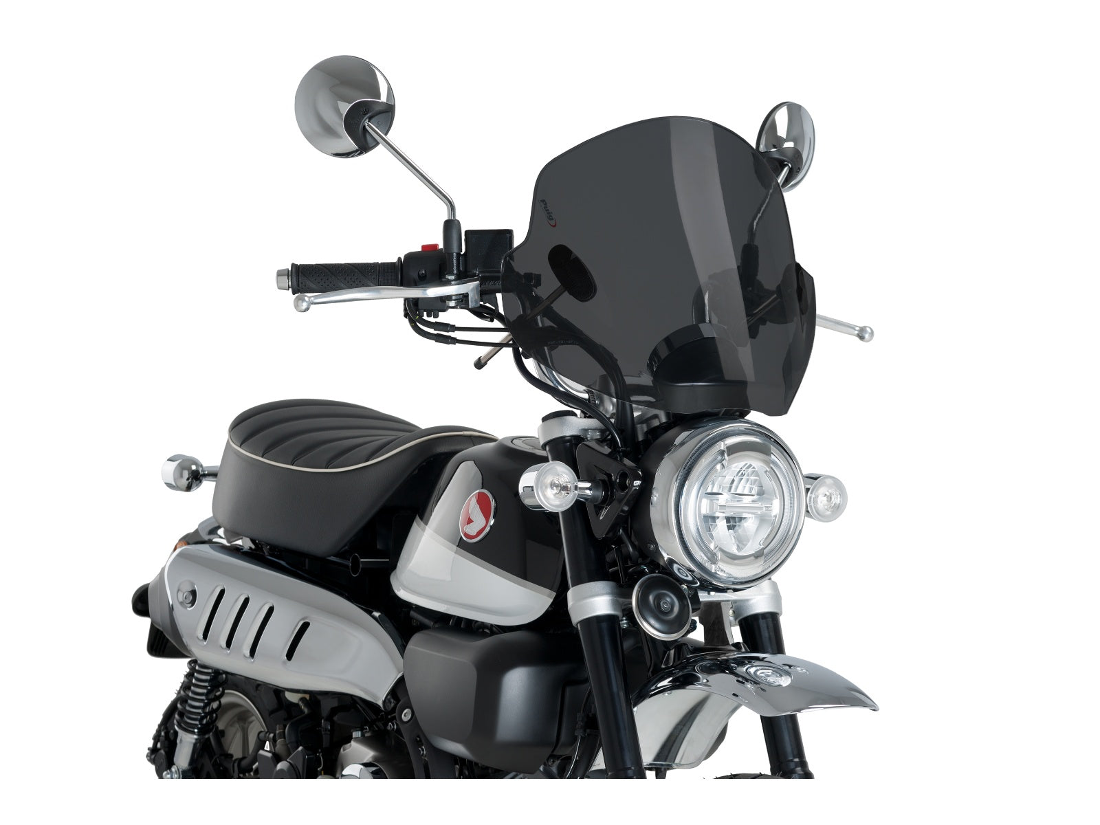 Puig Trend Screen In Light Smoke for Honda Monkey 125 (19-25)