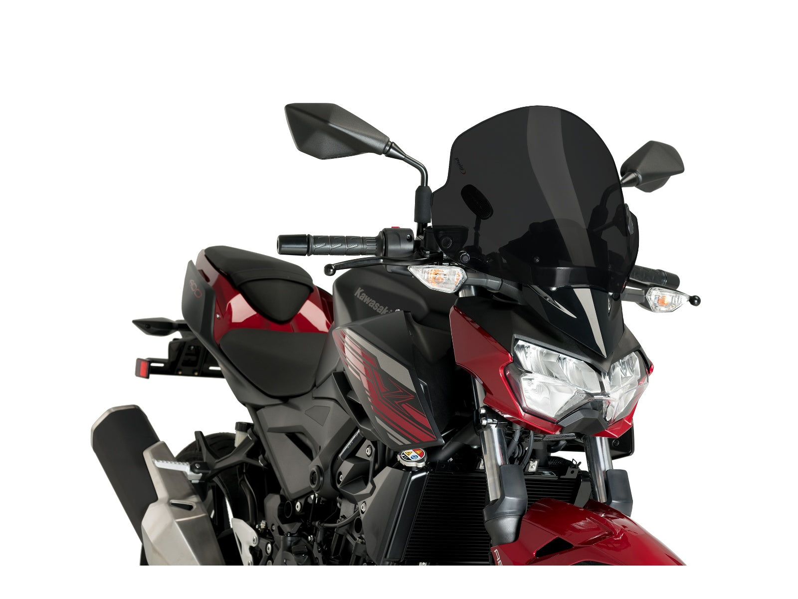 Puig Trend Screen In Light Smoke for Kawasaki Z400 (19-24)