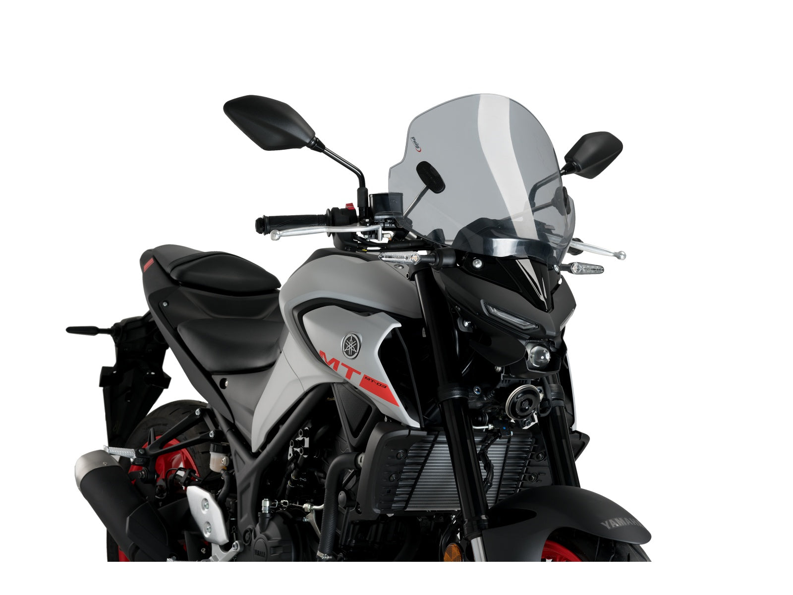 Puig Trend Screen In Light Smoke for Yamaha MT-03 (06-25)
