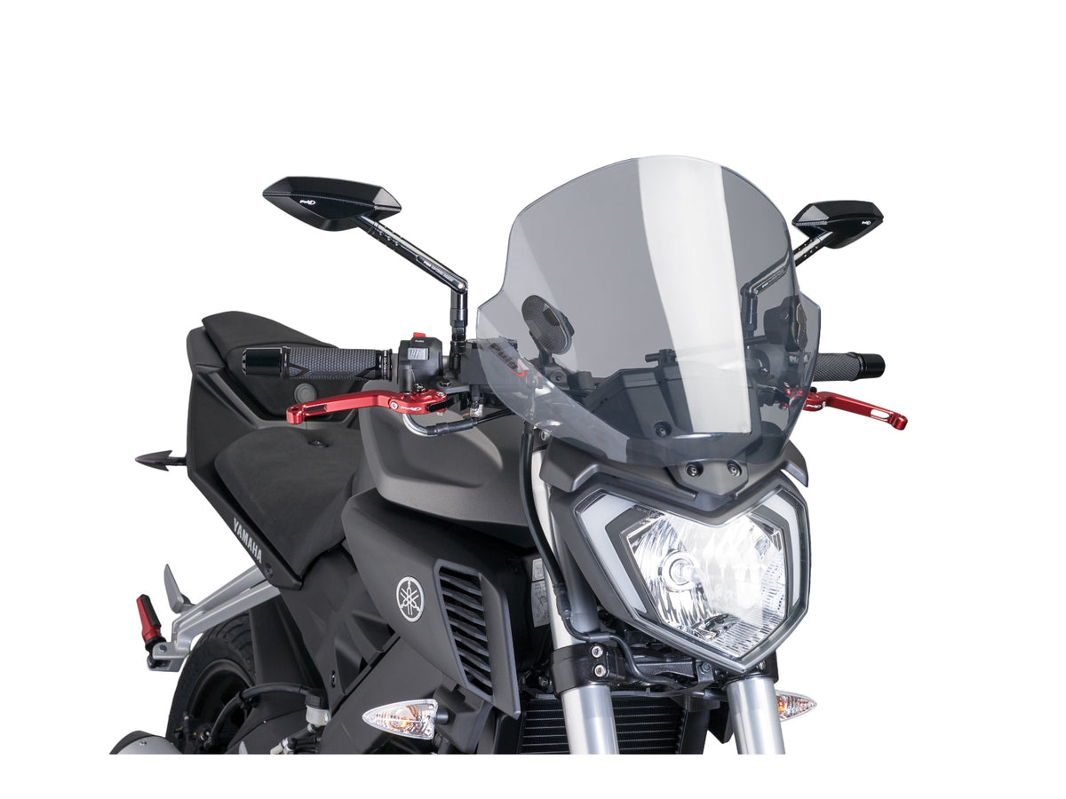 Puig Trend Screen In Light Smoke for Yamaha MT-125 (15-25) Main image
