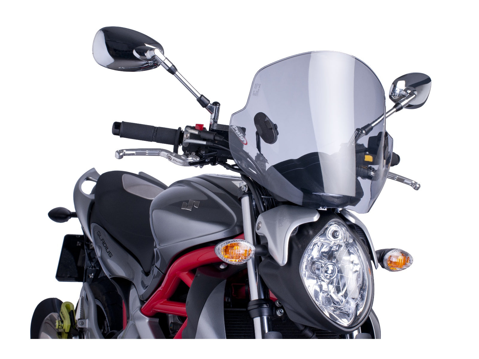 Puig Trend Screen In Light Smoke for Suzuki Gladius SFV 650 (09-15)
