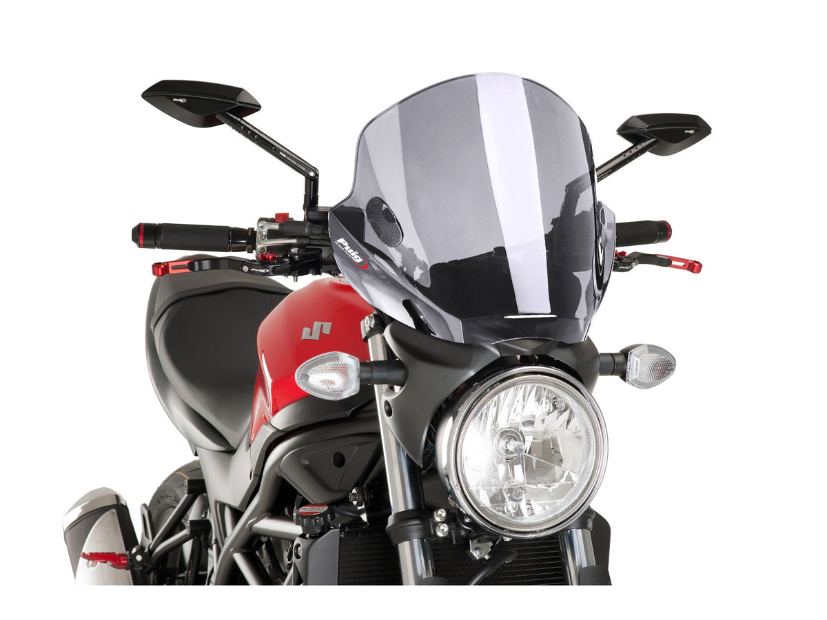 Puig Trend Screen In Light Smoke for Suzuki SV 650 (16-25)