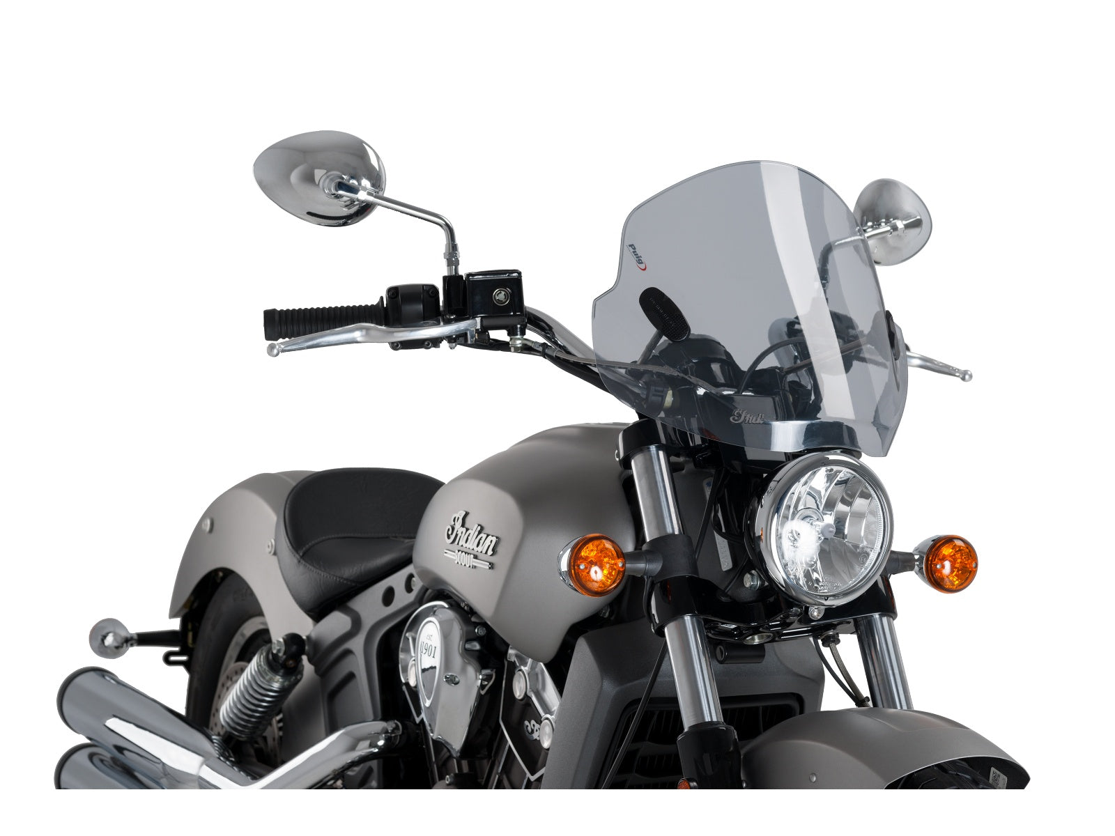 Puig Trend Screen In Light Smoke for Indian Scout (15-25)