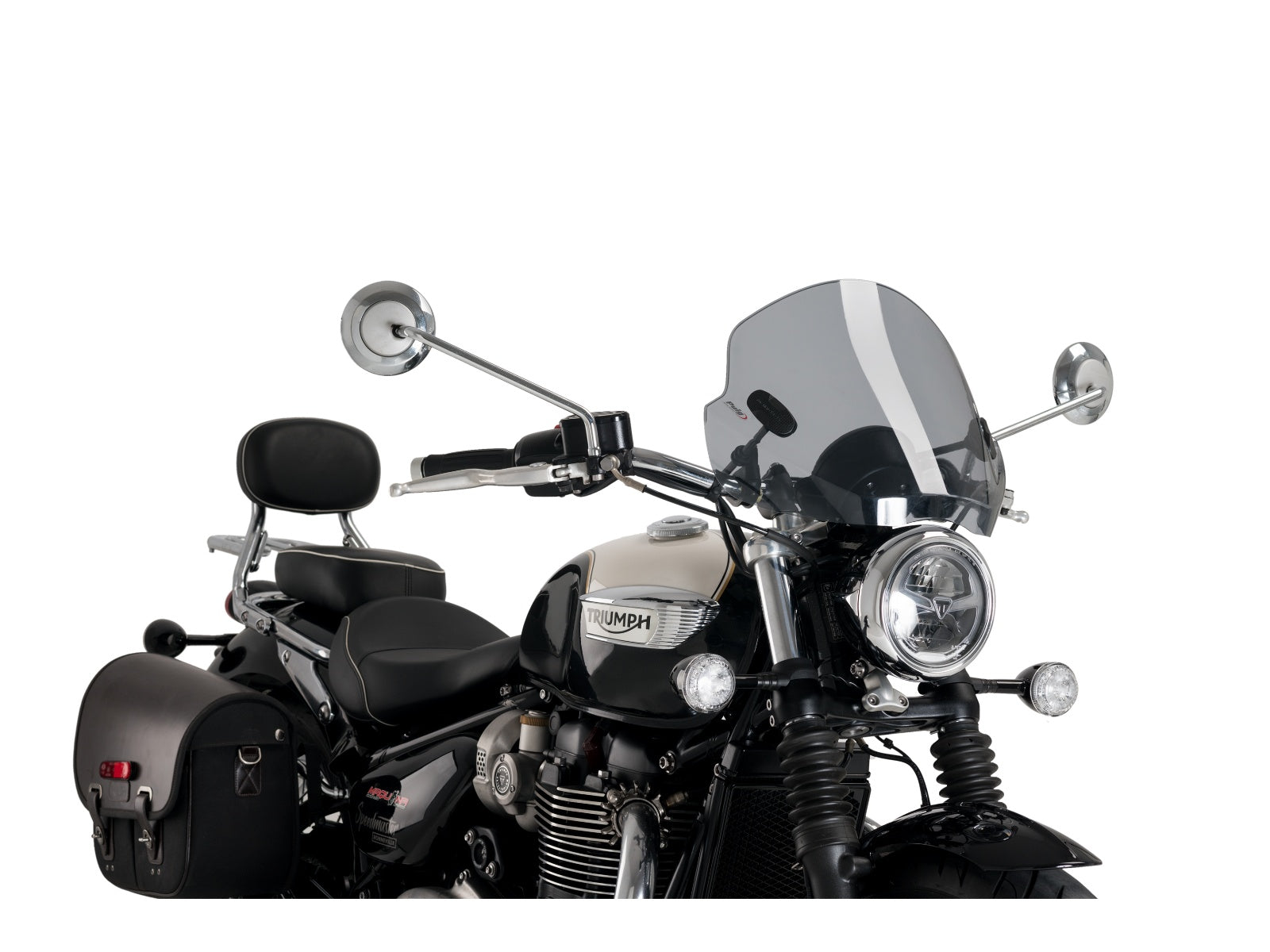 Puig Trend Screen In Light Smoke for Triumph Bonneville Speedmaster (18-25)