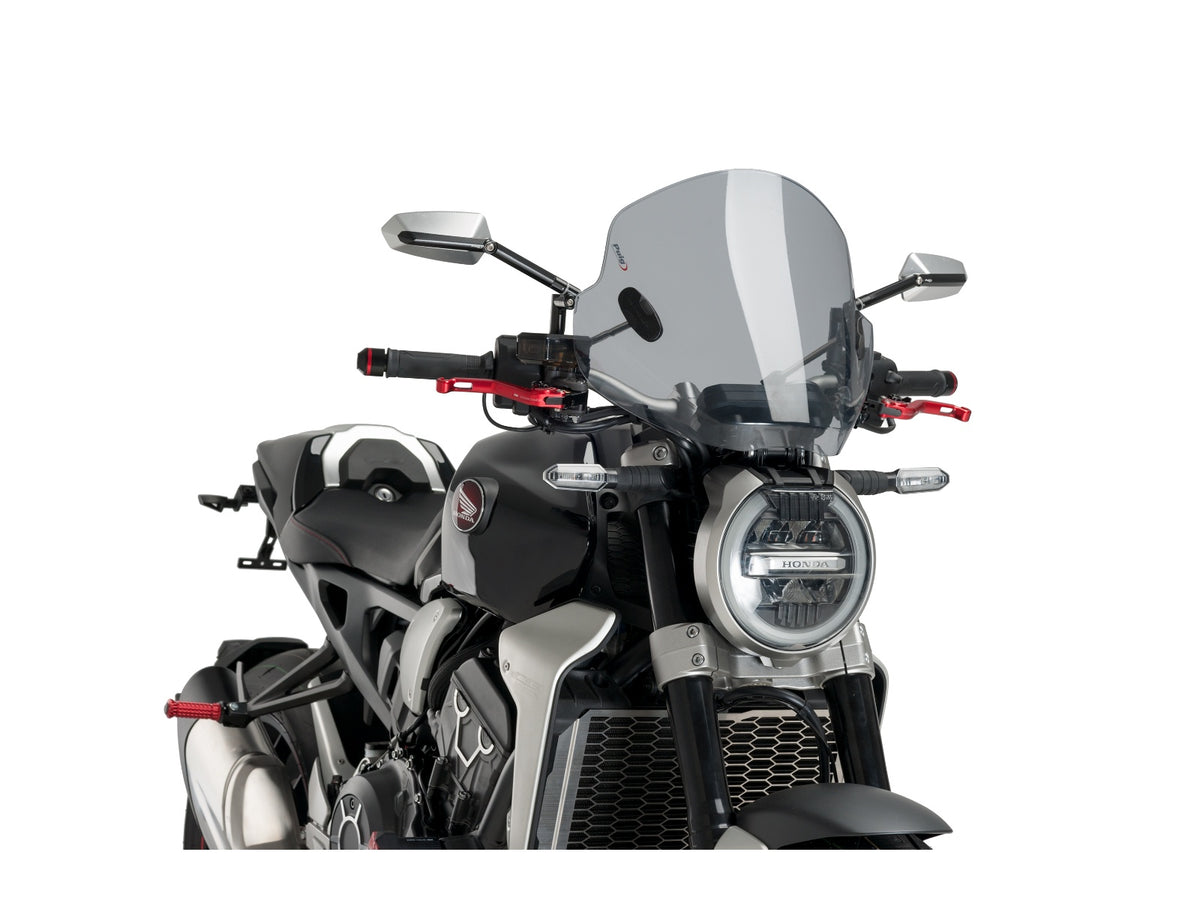 Puig Trend Screen In Light Smoke for Honda CB1000 R Neo Sports Cafe (18-20) Main image