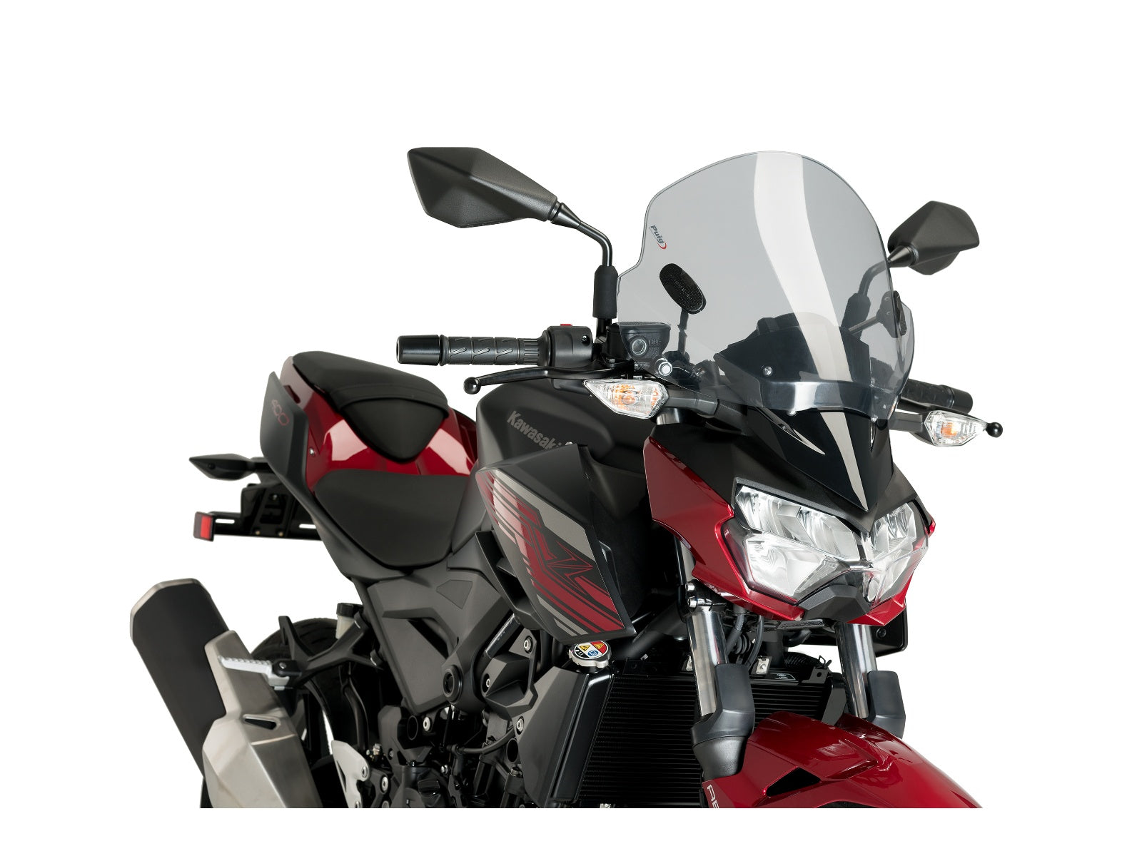 Puig Trend Screen In Light Smoke for Kawasaki Z400 (19-24)