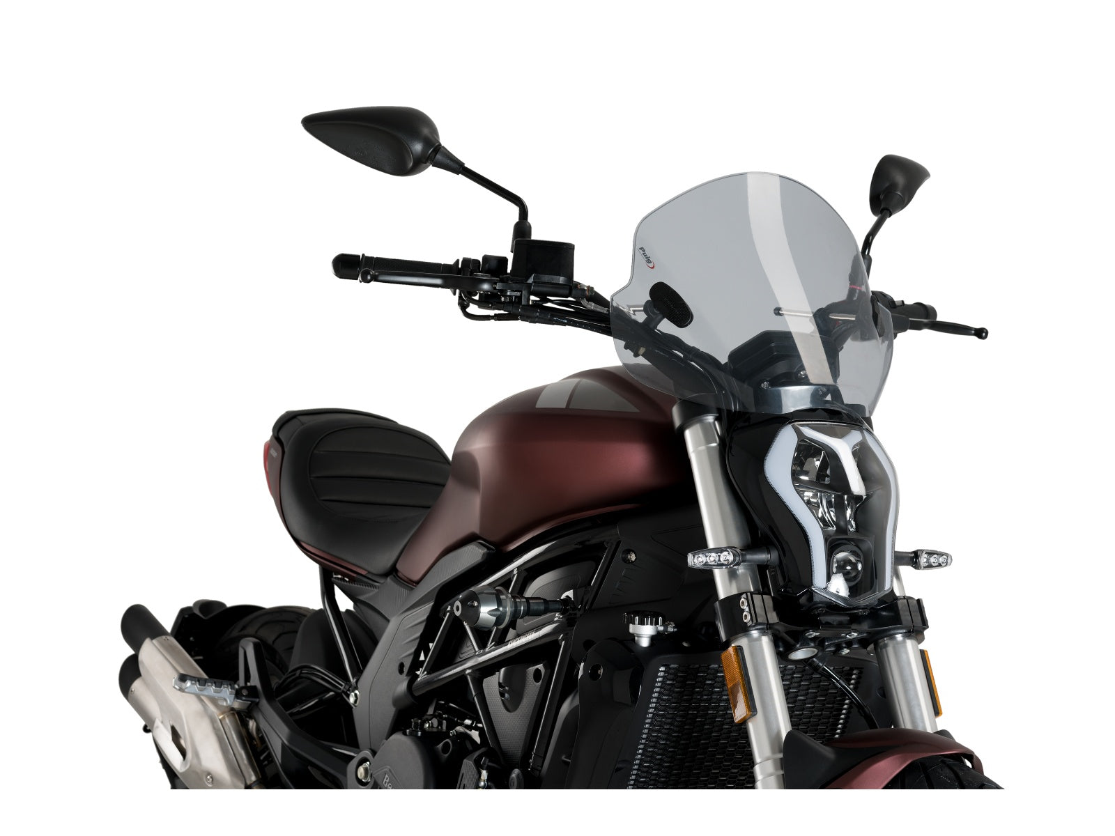 Puig Trend Screen In Light Smoke for Benelli 502 Cruiser (19-25)