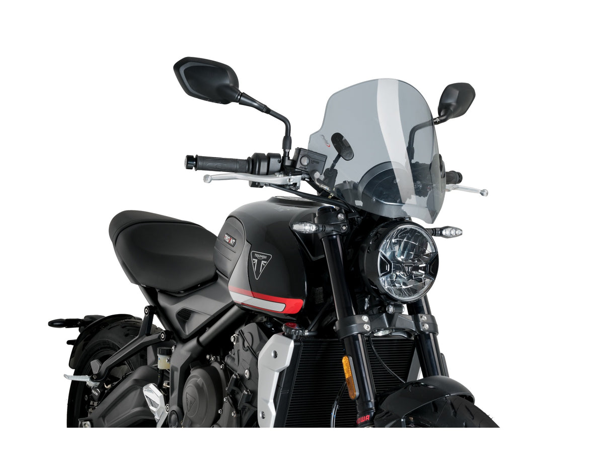 Puig Trend Screen In Light Smoke for Triumph Trident 660 (21-25)