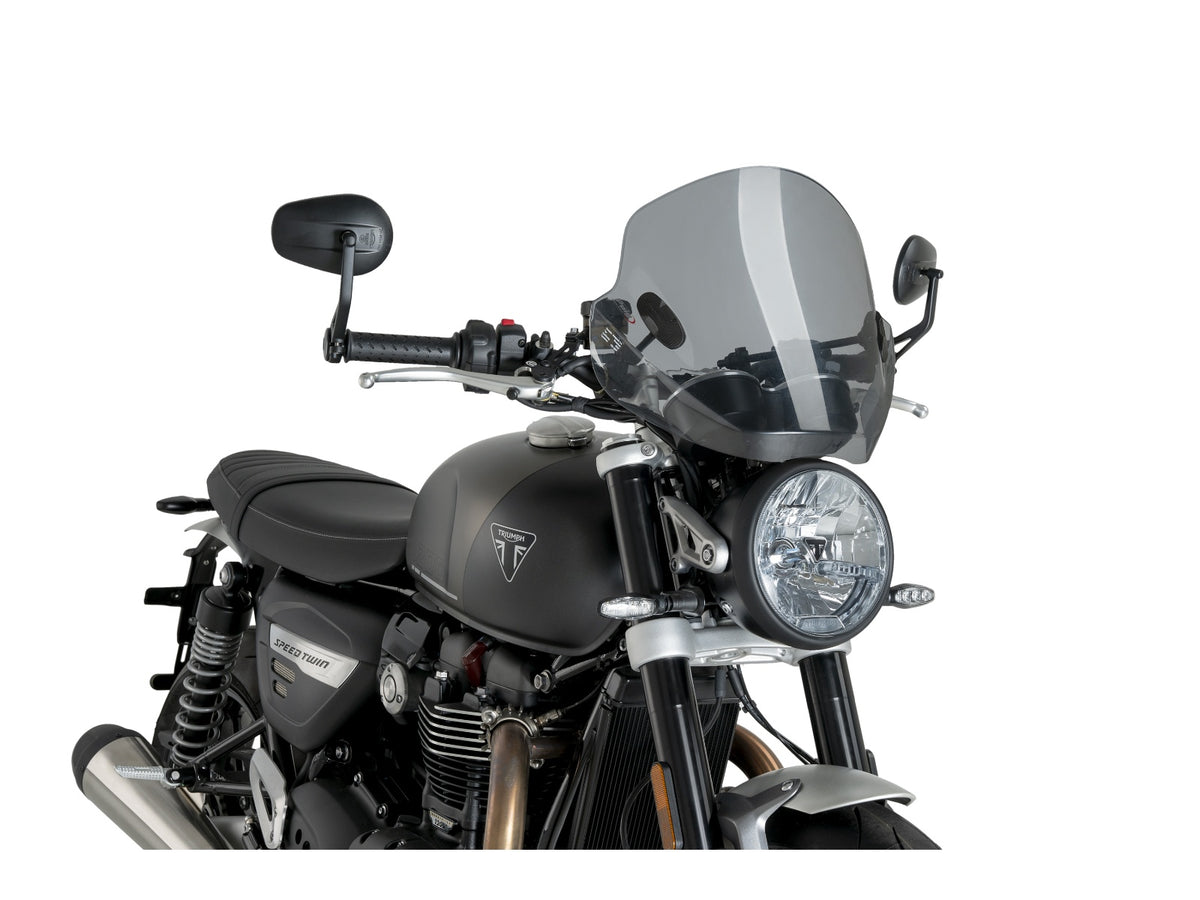 Puig Trend Screen In Light Smoke for Triumph Speed Twin 1200 (19-24)