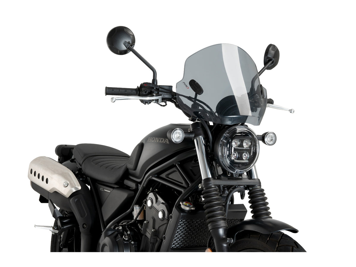 Puig Trend Screen In Light Smoke for Honda CL500 (23-25) Main image