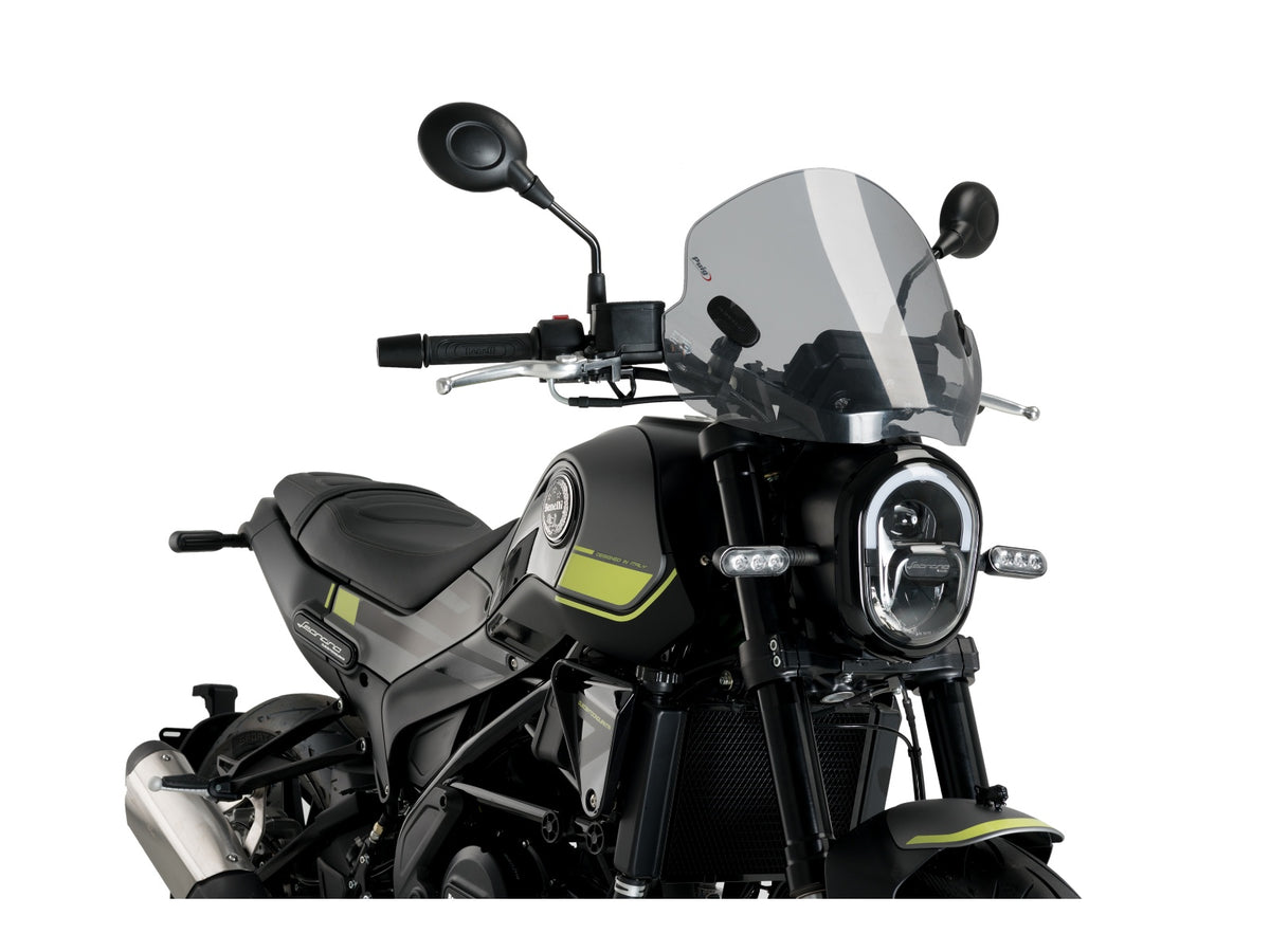 Puig Trend Screen In Light Smoke for Benelli Leoncino 250 (20-25)