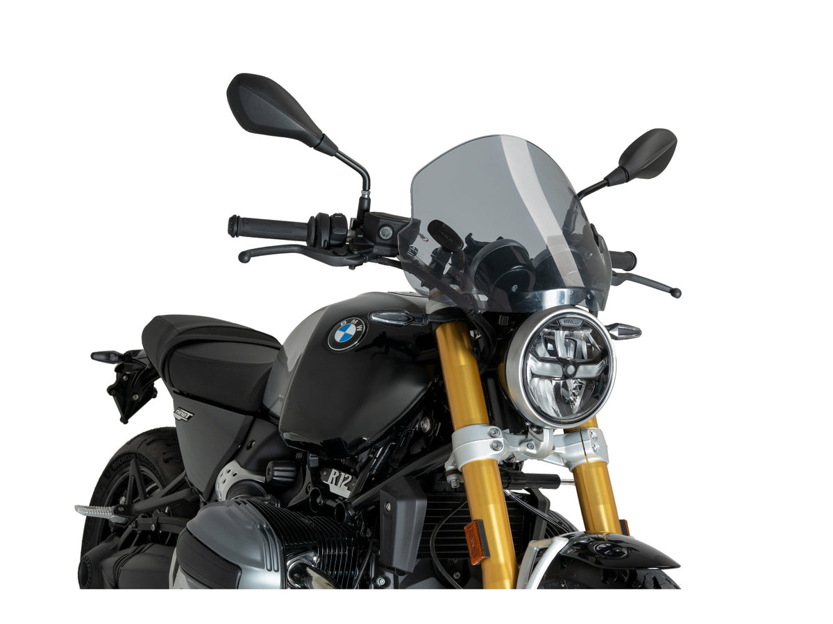 Puig Trend Screen In Light Smoke for BMW R12 NineT (24-25) Main image