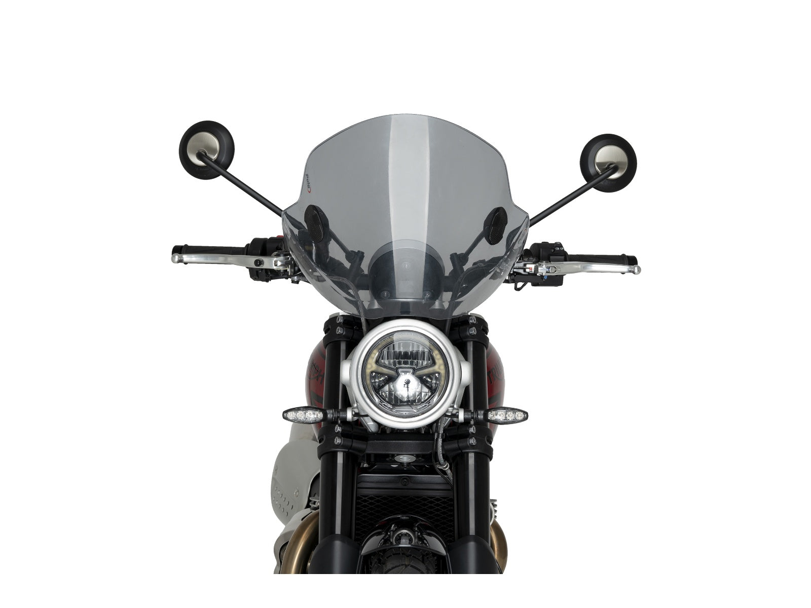 Puig Trend Screen In Light Smoke for Triumph Scrambler 1200 XE (19-25)