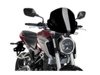 Puig Trend Screen In Light Smoke for Honda CB125 R Neo Sports Cafe (18-25)