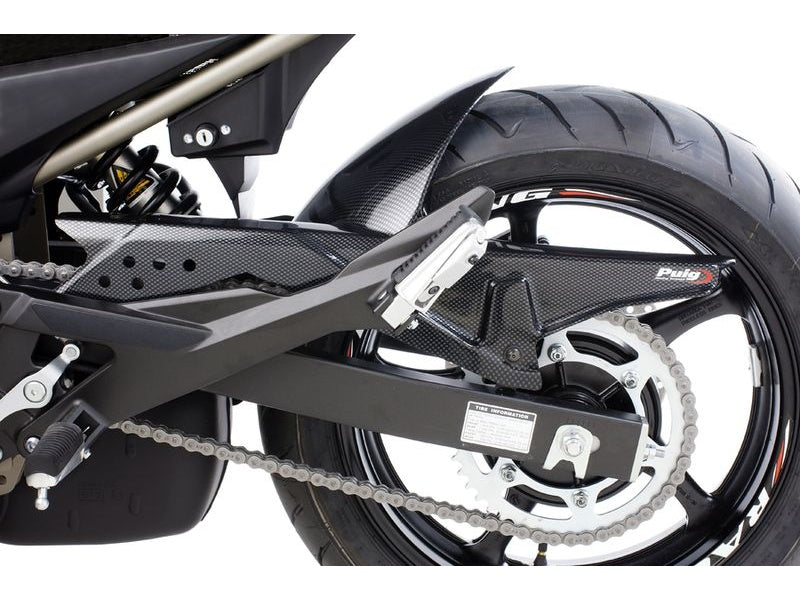 Puig Hugger In Matt Black for Yamaha XJ6 Diversion F (10-16)