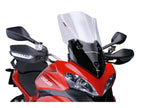 Puig Touring Plus Screen In Clear for Ducati Multistrada 1200 S (10-12)