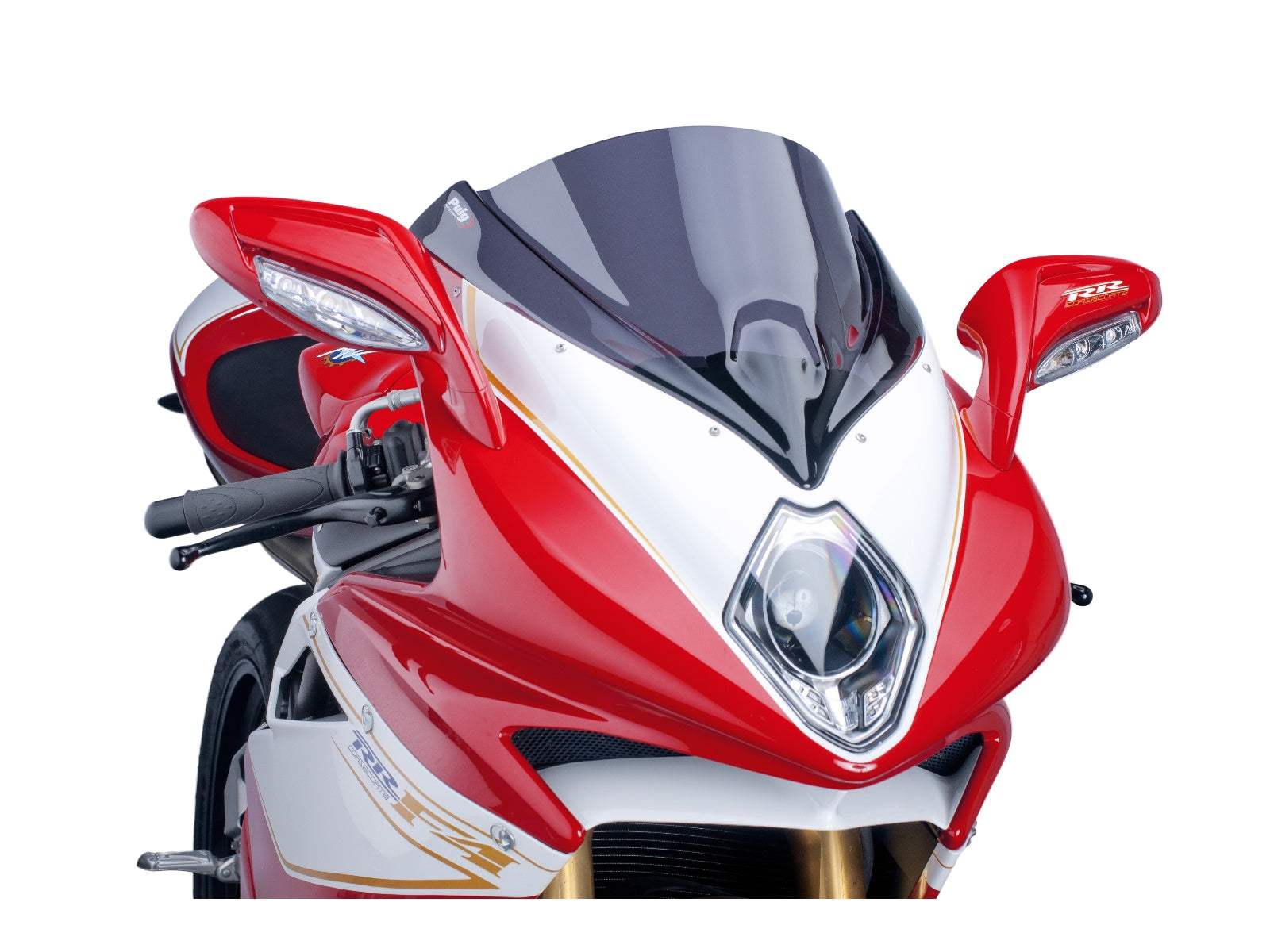 Puig Z-Racing Screen In Clear for MV Agusta F4 100 RR (13-16)
