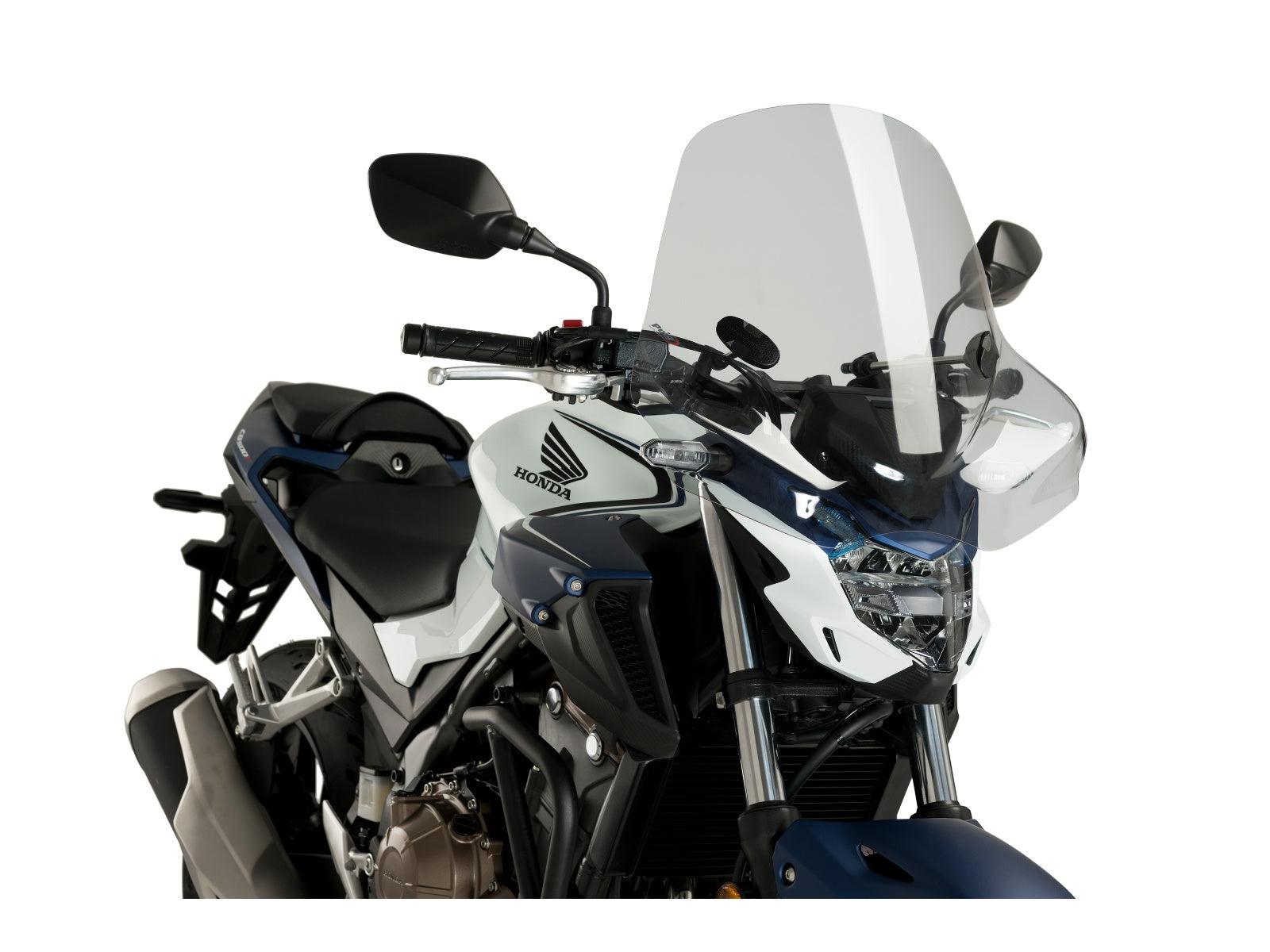 Puig Touring II Screen for Honda CB500 F (13-21) Secondary image