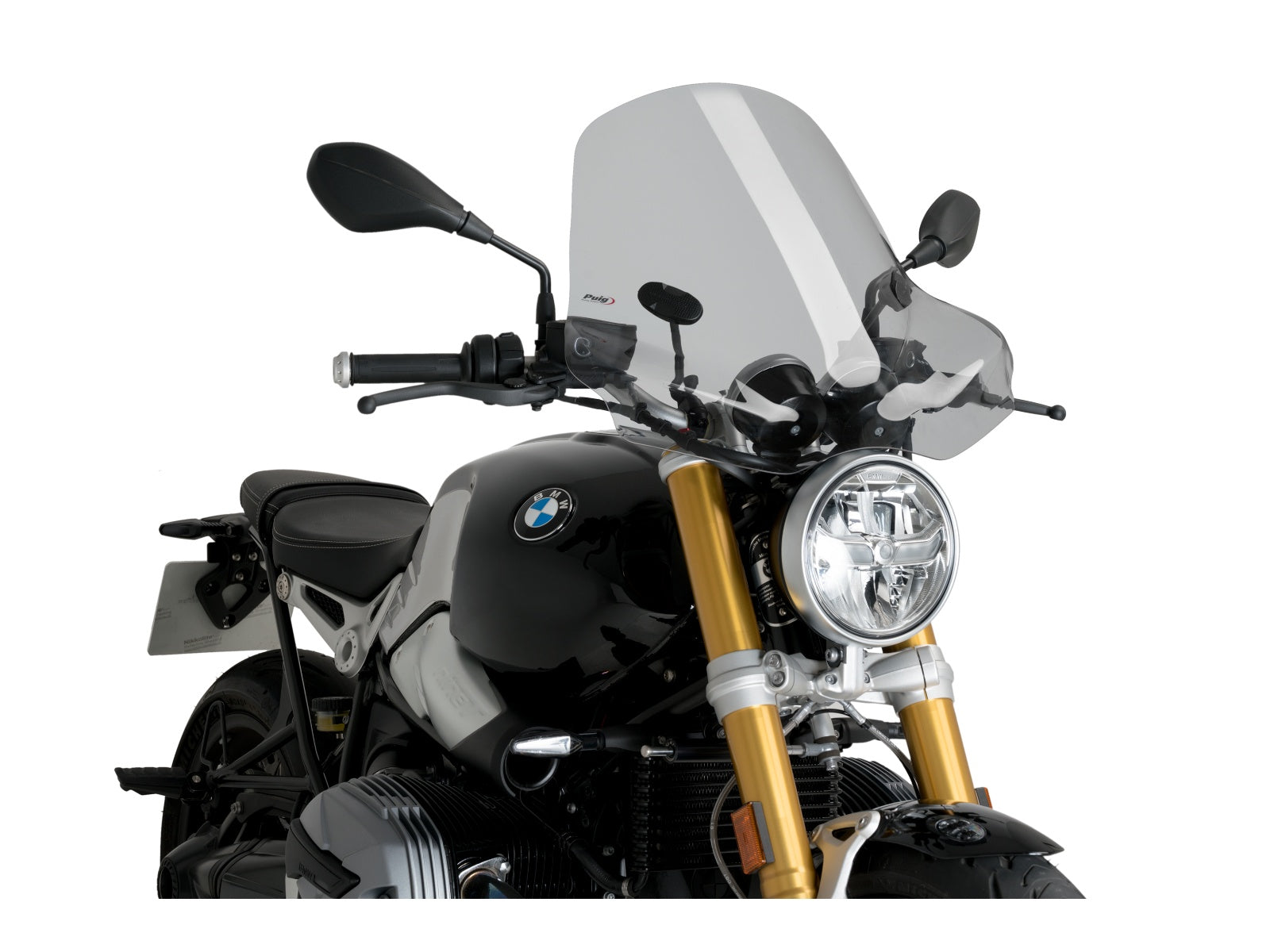 Puig Touring II Screen In Clear for BMW R Nine T Urban G/S (17-24)