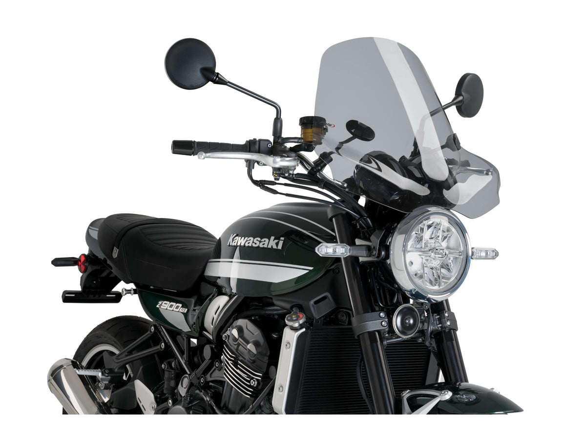 Puig Touring II Screen In Clear for Kawasaki Z900 RS (18-25)