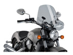 Puig Touring II Screen In Clear for Indian Scout Bobber (18-25)