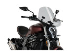 Puig Touring II Screen In Clear for Benelli 502 Cruiser (19-25)