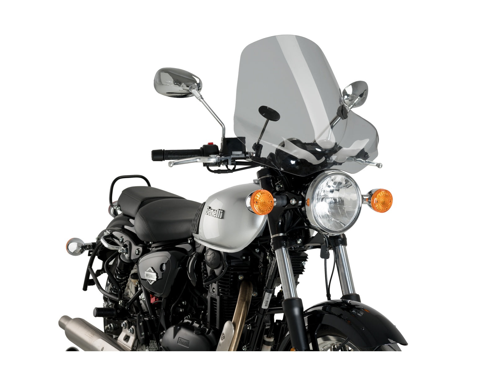 Puig Touring II Screen In Clear for Benelli Imperiale 400 (21-25)