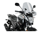 Puig Touring II Screen In Clear for Yamaha YS 125 (17-23)