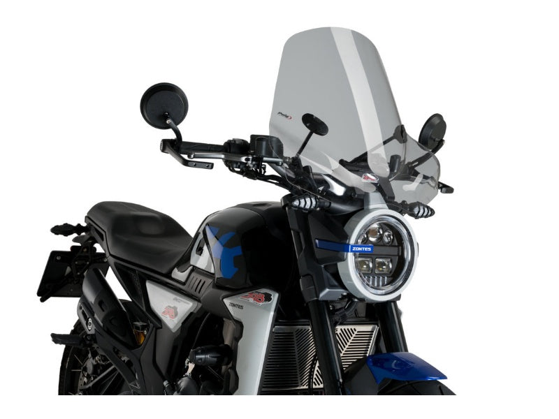Puig Touring II Screen In Clear for Zontes GK350 (22-25)