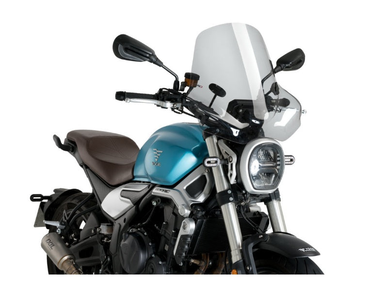 Puig Touring II Screen In Clear for Voge 500AC (22-25)