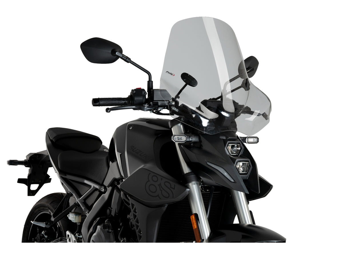 Puig Touring II Screen In Clear for Suzuki GSX 8S (23-25) Main image