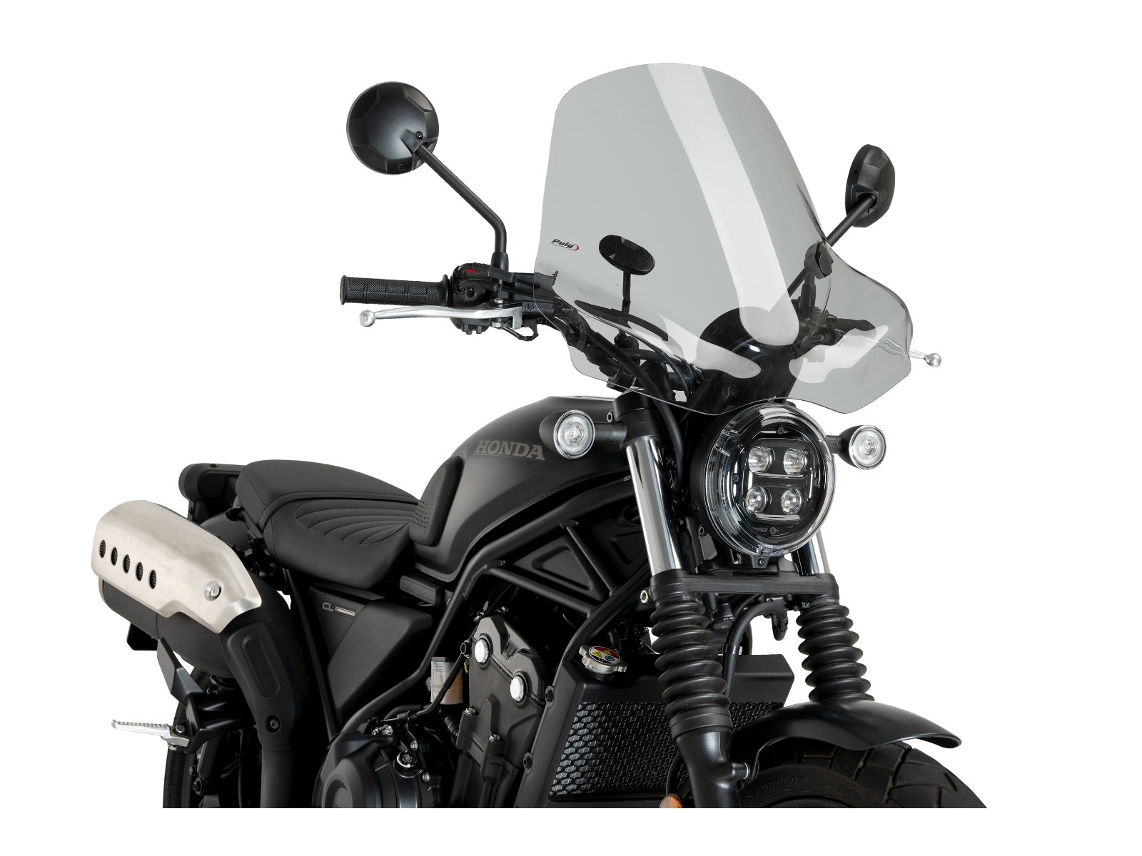 Puig Touring II Screen In Clear for Honda CL500 (23-25)