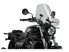 Puig Touring II Screen In Clear for Kawasaki Eliminator 500 (24-25)