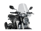Puig Touring II Screen In Clear for Honda CB300 R Neo Sports Cafe (18-25)