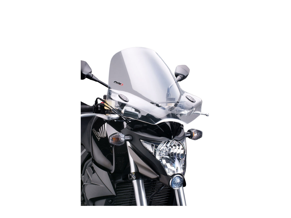 Puig Touring II Screen In Clear for Suzuki GS 500 E (01-08) Main image