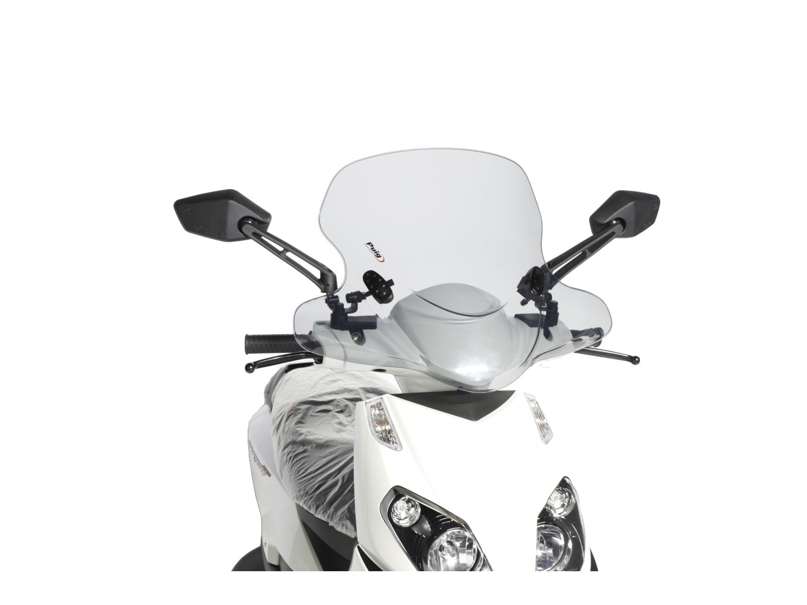Puig City Touring Screen In Light Smoke for Aprilia Sport City One 125 (08-23)
