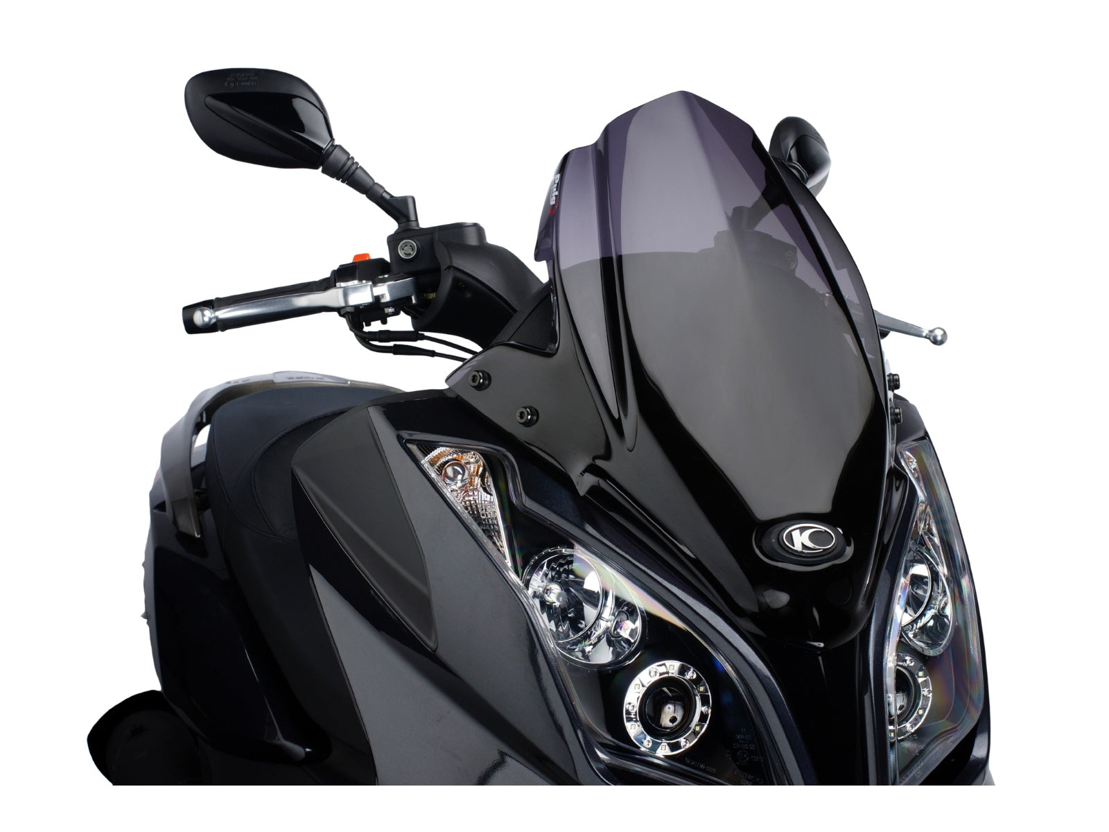 Puig V-Tech Line Sport Screen In Clear for Kymco Downtown 125i (09-16)