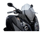 Puig V-Tech Line Sport Screen In Clear for Kymco Downtown 300i (10-23)