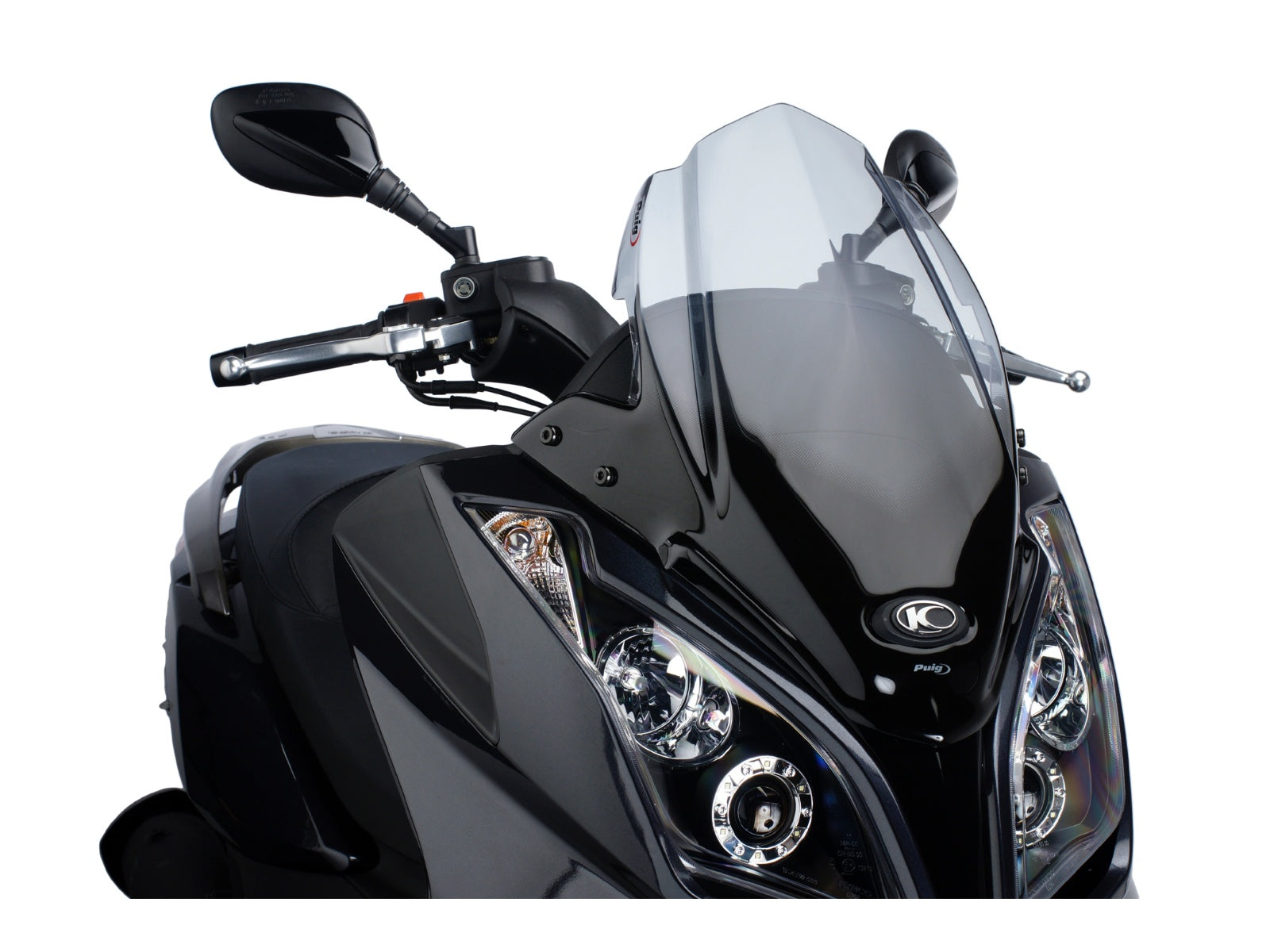 Puig V-Tech Line Sport Screen In Clear for Kymco Super Dink 350i (09-14)