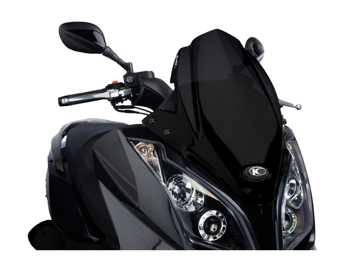 Puig V-Tech Line Sport Screen In Clear for Kymco Downtown 125i (09-16)