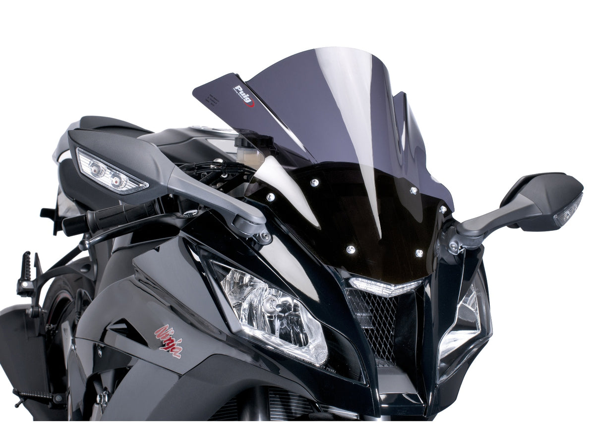 Puig Z-Racing Screen In Clear for Kawasaki ZX-10R (11-15)