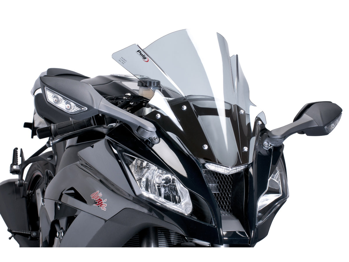 Puig Z-Racing Screen In Clear for Kawasaki ZX-10R (11-15)