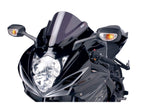 Puig Z-Racing Screen In Clear for Suzuki GSX R 600 (11-16)