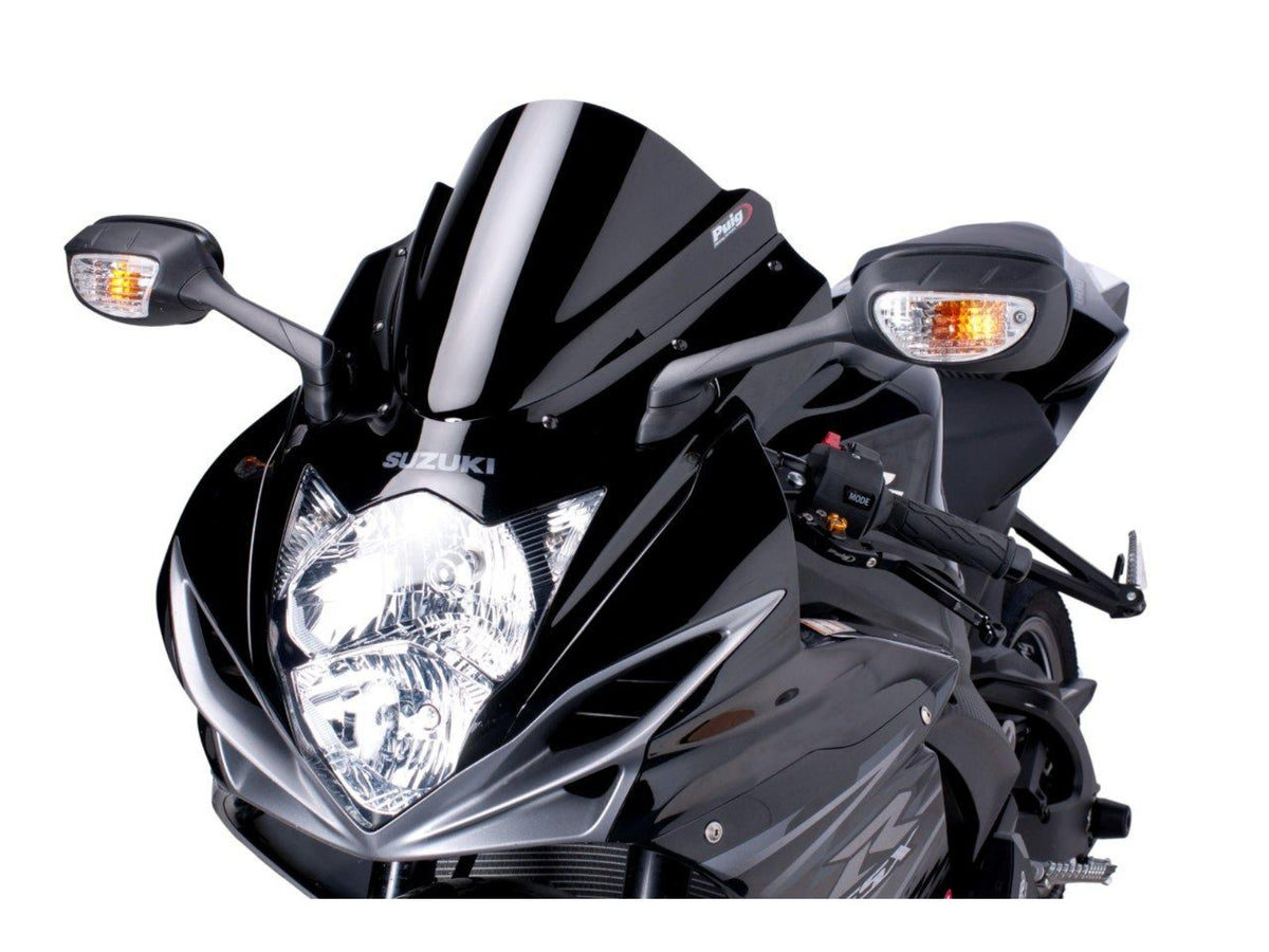 Puig Z-Racing Screen In Clear for Suzuki GSX R 750 (11-16)