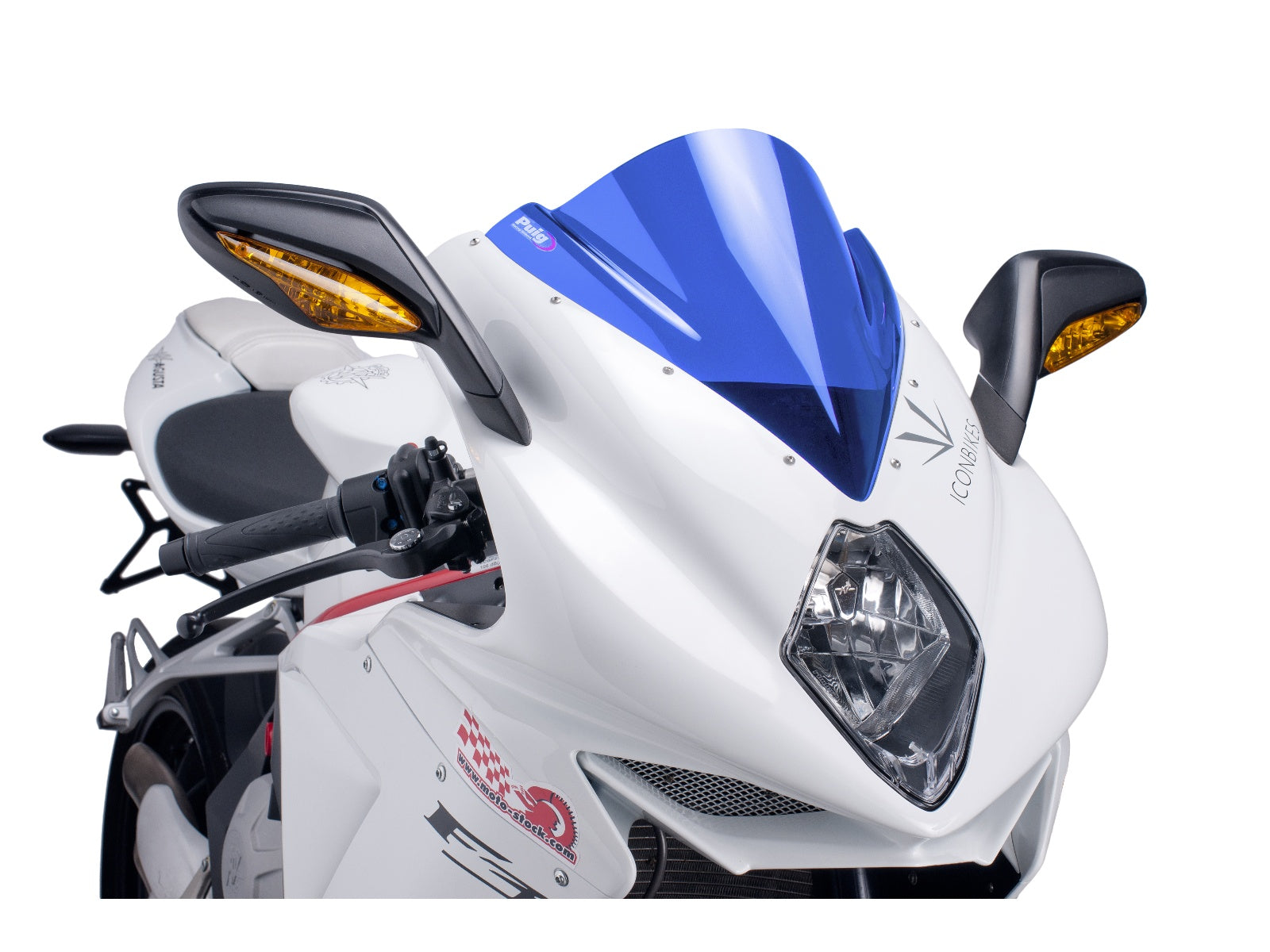Puig Z-Racing Screen for MV Agusta F3 675 Serie Oro (12-20)