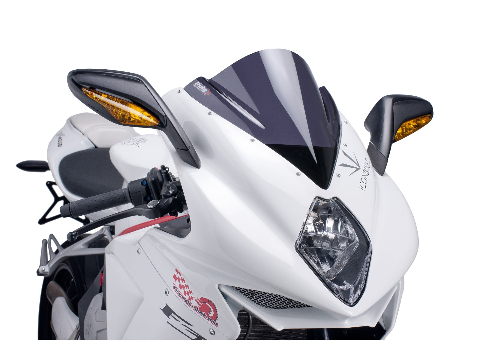 Puig Z-Racing Screen In Clear for MV Agusta F3 675 (12-20)