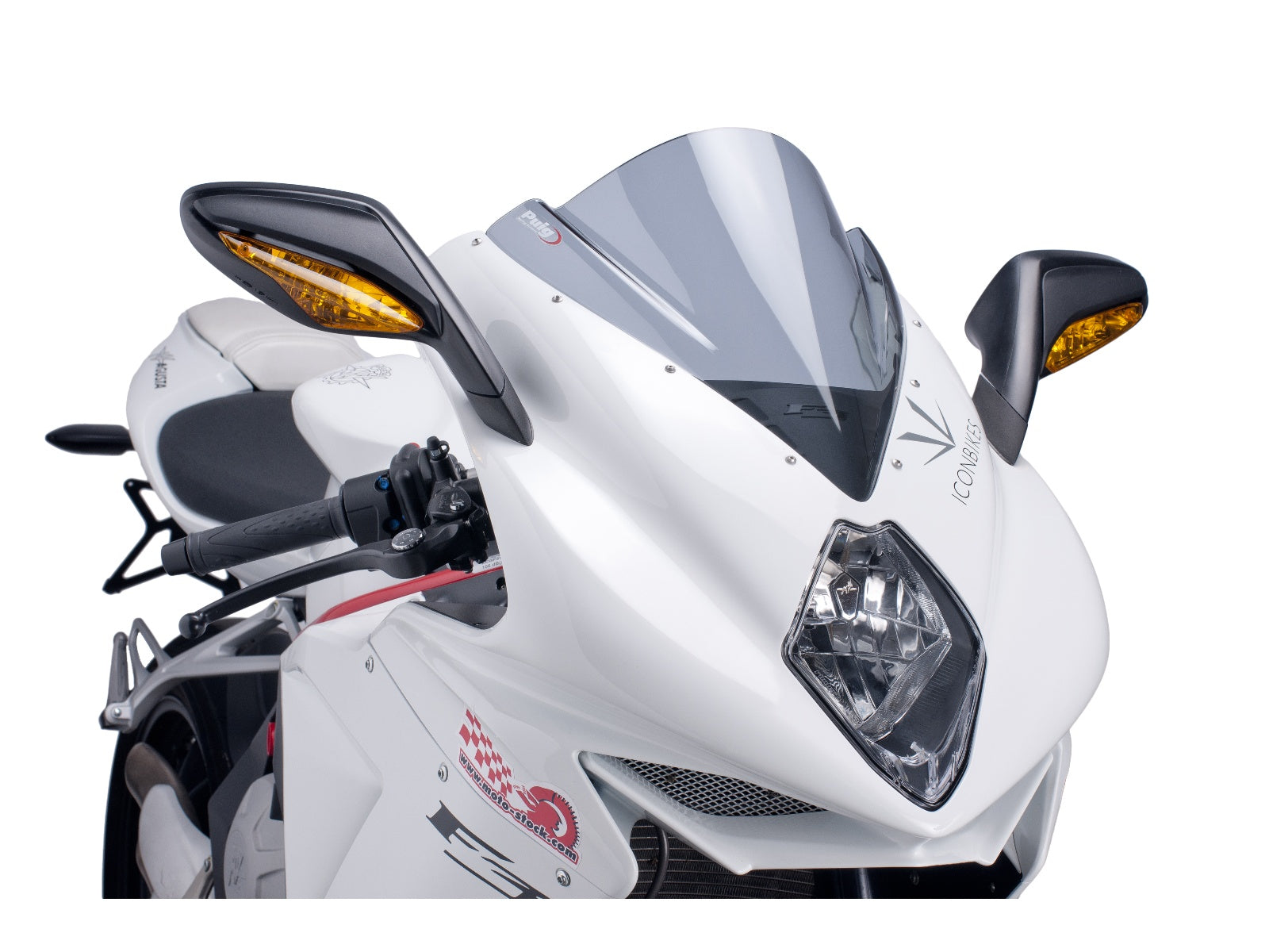 Puig Z-Racing Screen In Clear for MV Agusta F3 675 ORO (12-20)