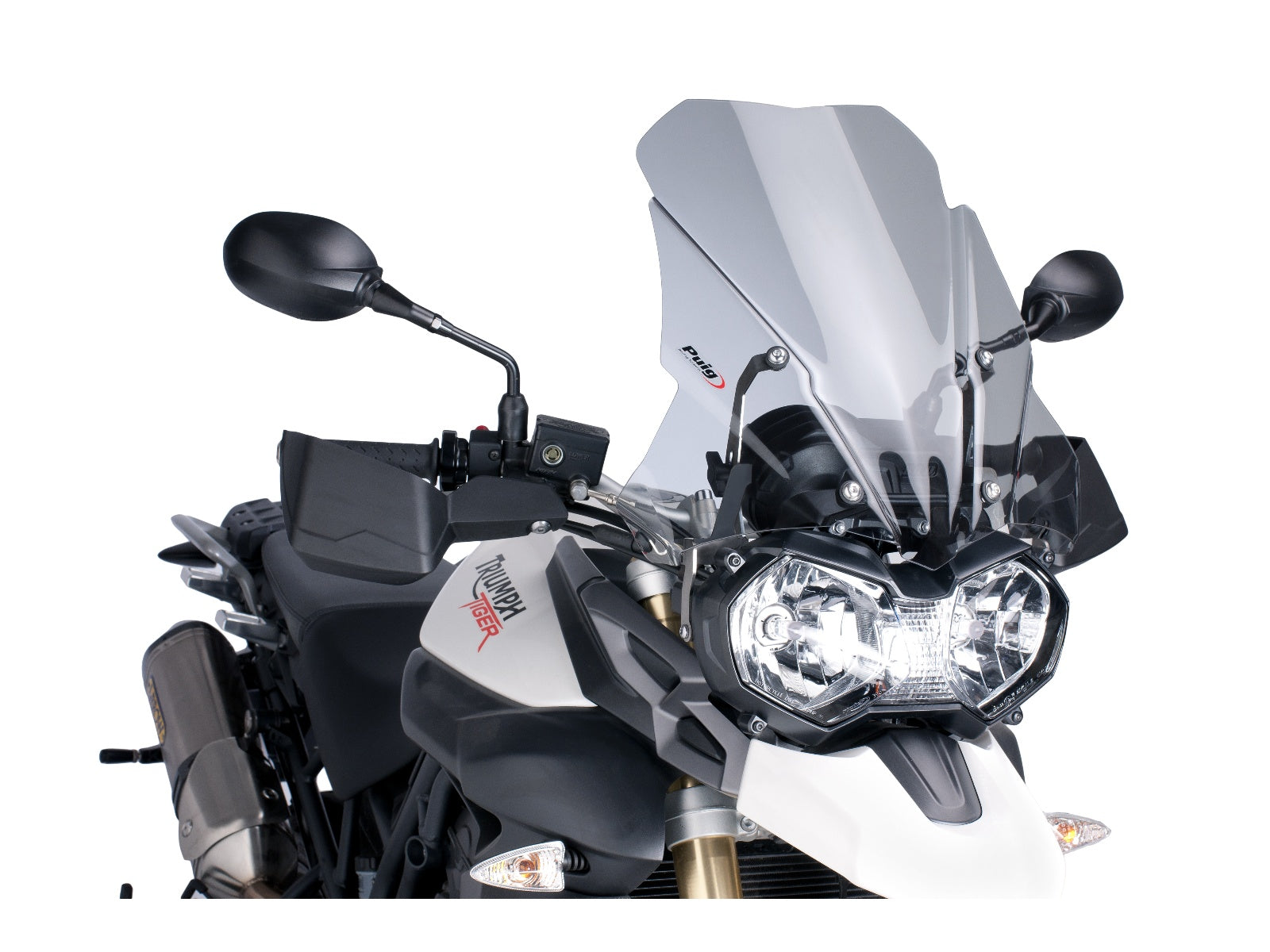 Puig Touring Screen In Clear for Triumph Tiger 800 XCX Low (17)